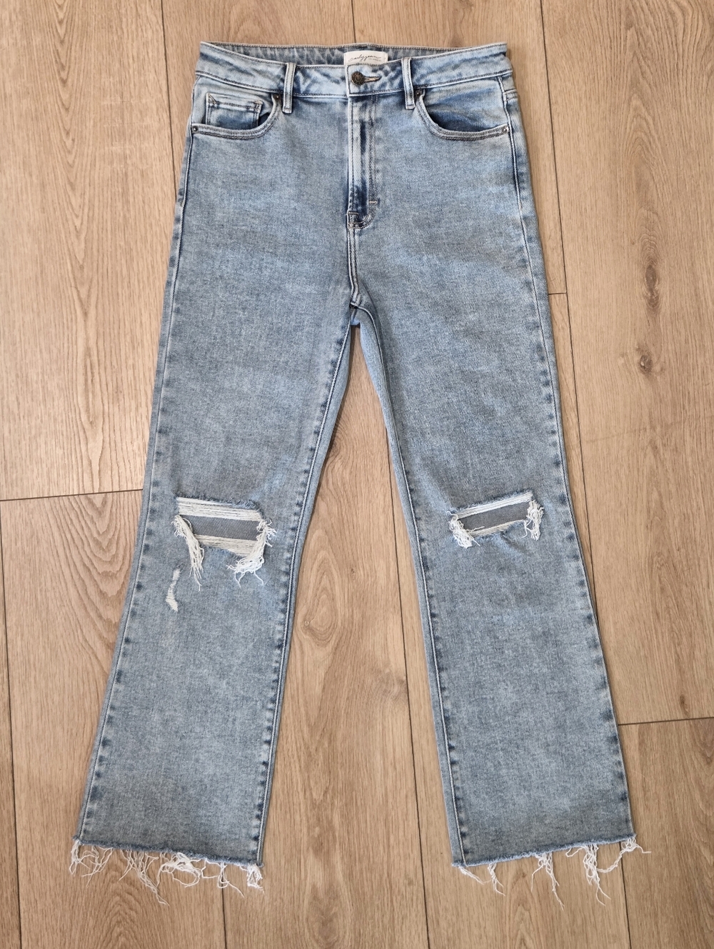 Carly Jean Los Angeles CJLA Kate Light Blue High-Rise Women's Jeans Sz.7
